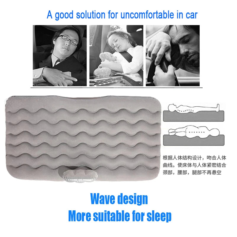 Inflatable Car Travel Mattress