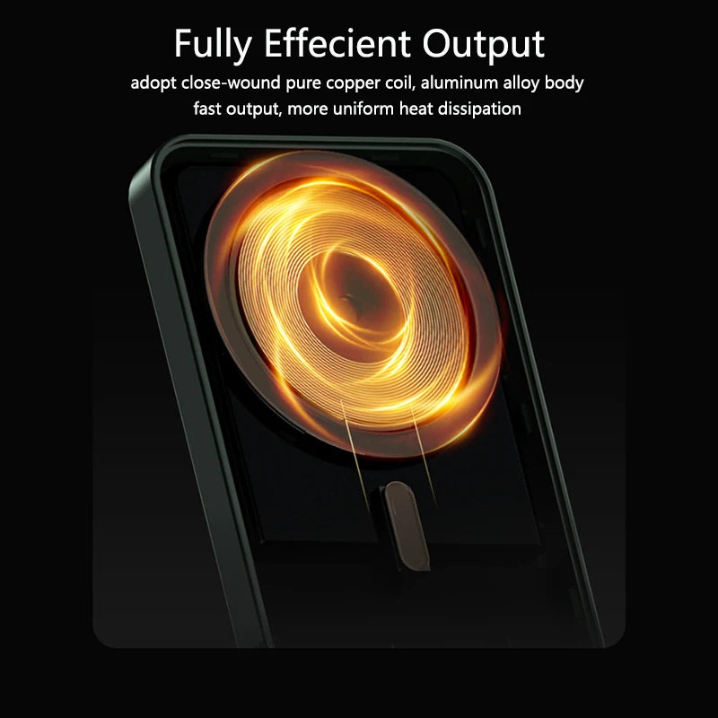 50000mAh Magnetic Power Bank – 22.5W Fast Wireless Charger