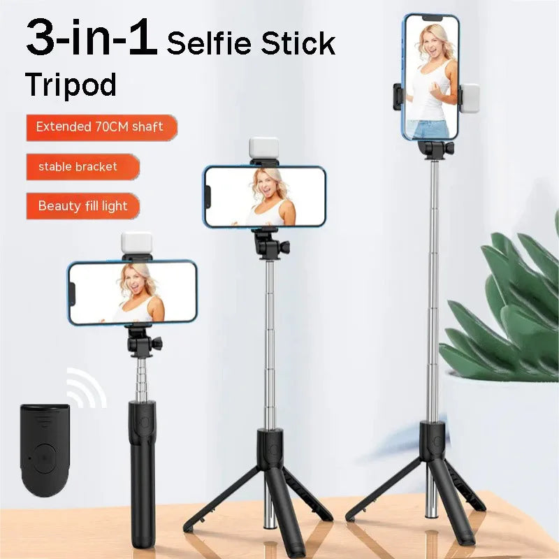 GlowPod™ 6-in-1 Selfie Stick Tripod