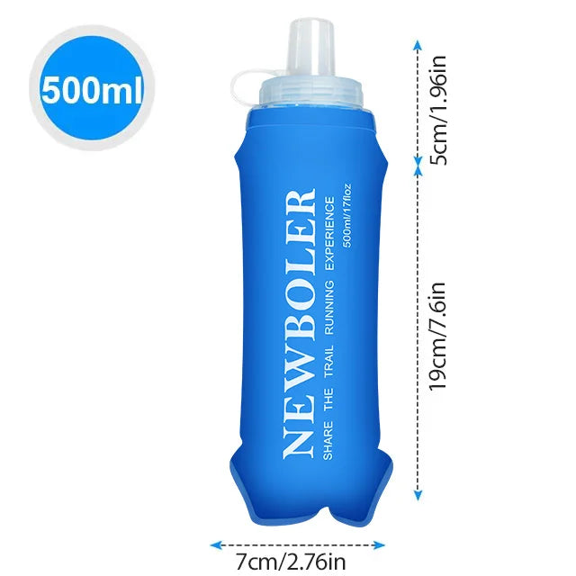 Collapsible Silicone Water Bottle – 150–750ml for Travel & Outdoors