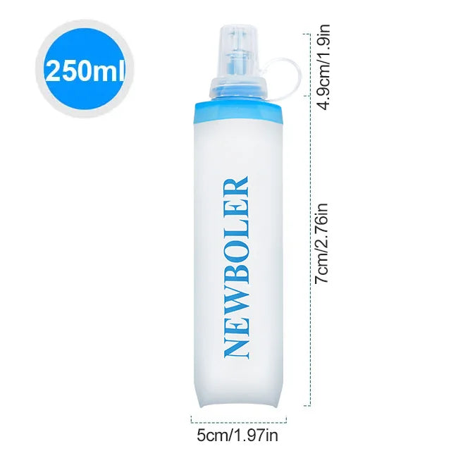 Collapsible Silicone Water Bottle – 150–750ml for Travel & Outdoors