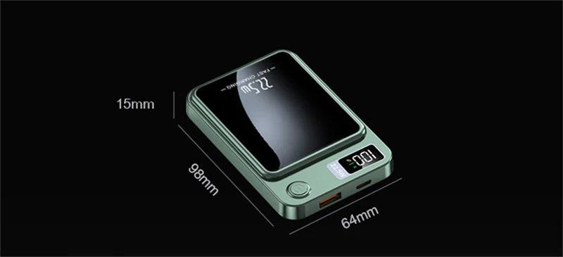 50000mAh Magnetic Power Bank – 22.5W Fast Wireless Charger