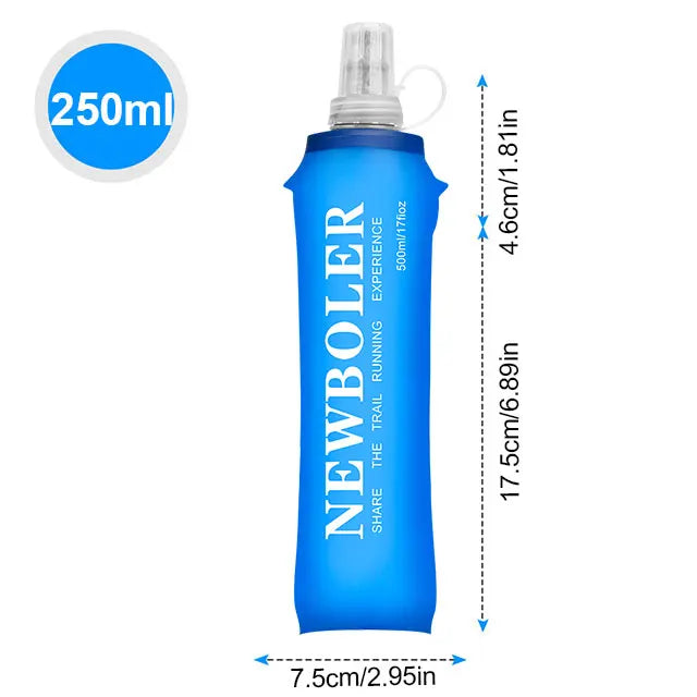 Collapsible Silicone Water Bottle – 150–750ml for Travel & Outdoors