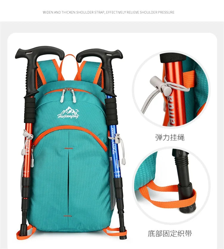 Unisex Foldable Hiking Backpack – Lightweight & Wear-Resistant