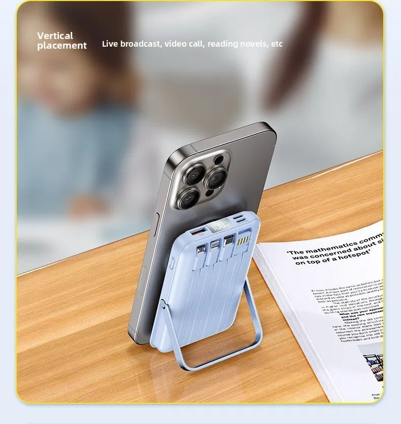 10,000mAh Magnetic Fast Charger – Lightning & USB-C