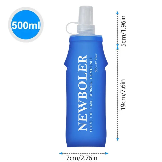 Collapsible Silicone Water Bottle – 150–750ml for Travel & Outdoors
