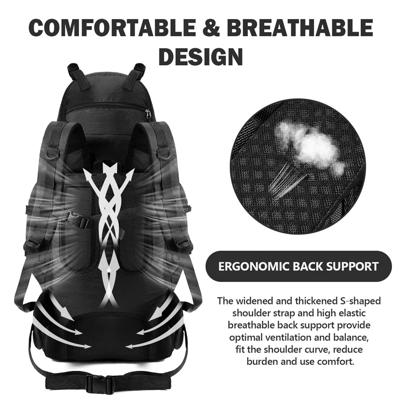 90L Outdoor Travel Rucksack