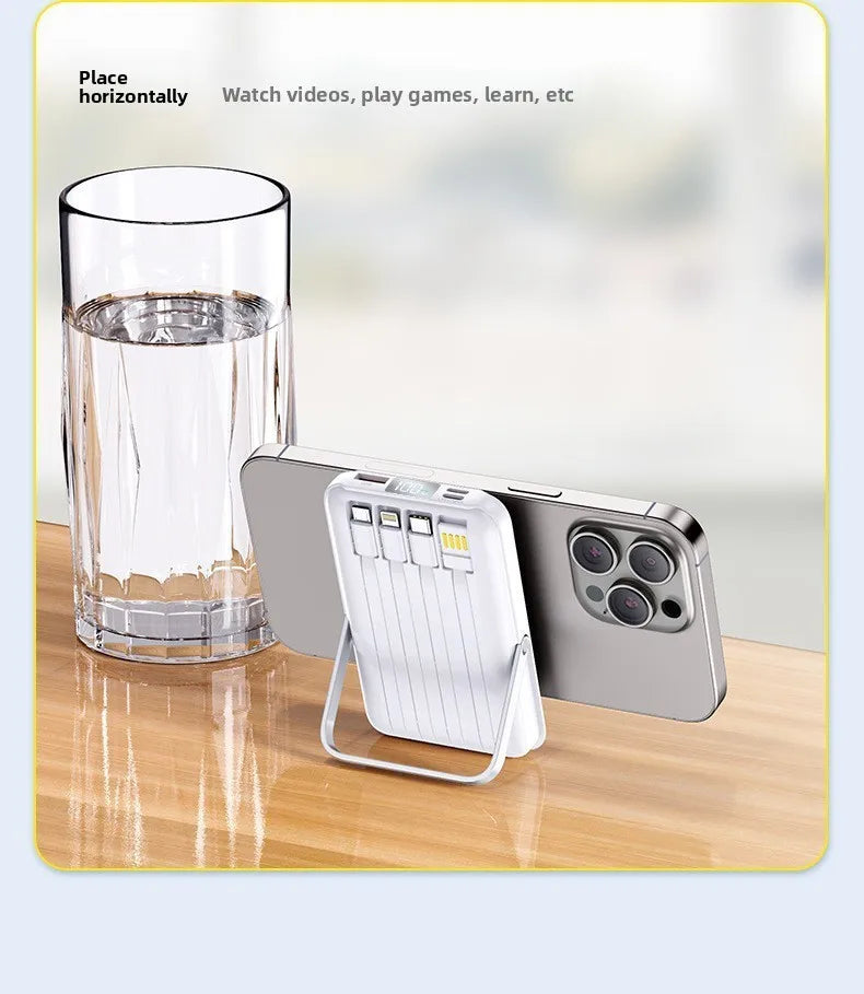 10,000mAh Magnetic Fast Charger – Lightning & USB-C