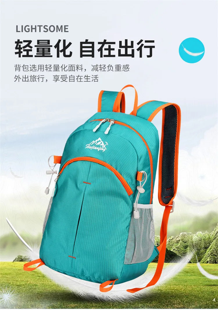 Unisex Foldable Hiking Backpack – Lightweight & Wear-Resistant