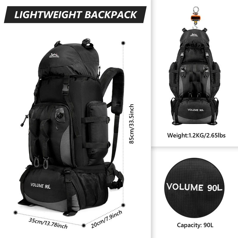 90L Outdoor Travel Rucksack