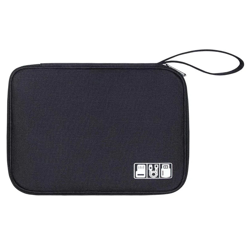 Waterproof Electronics Organizer Bag – Travel Cable Storage Pouch