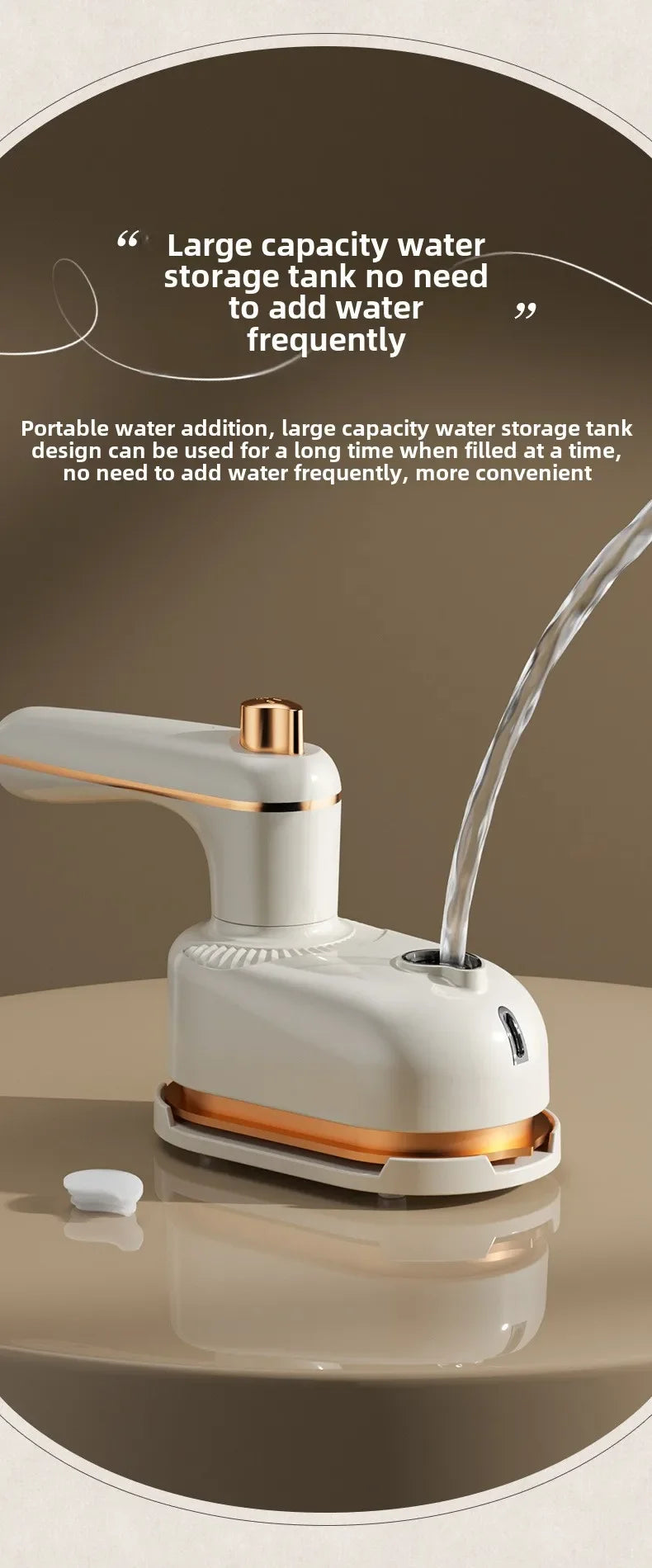 2-in-1 Portable Handheld Steam Iron – Flat & Hanging Mini Clothes Steamer