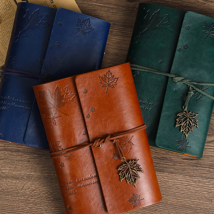 LeafCraft™ Vintage Spiral Diary