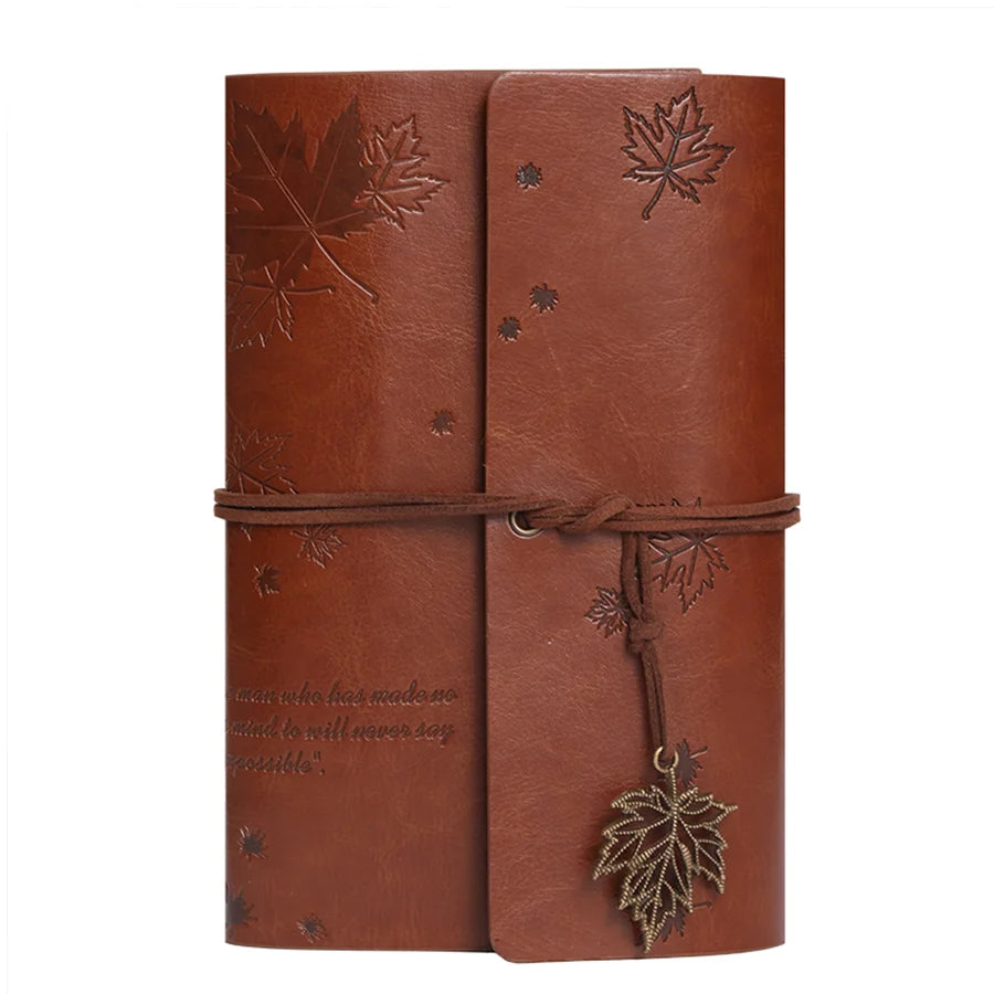 LeafCraft™ Vintage Spiral Diary