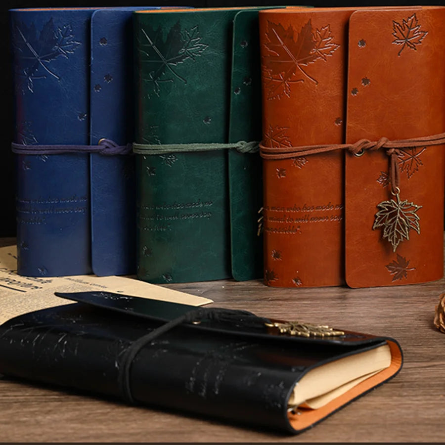 LeafCraft™ Vintage Spiral Diary