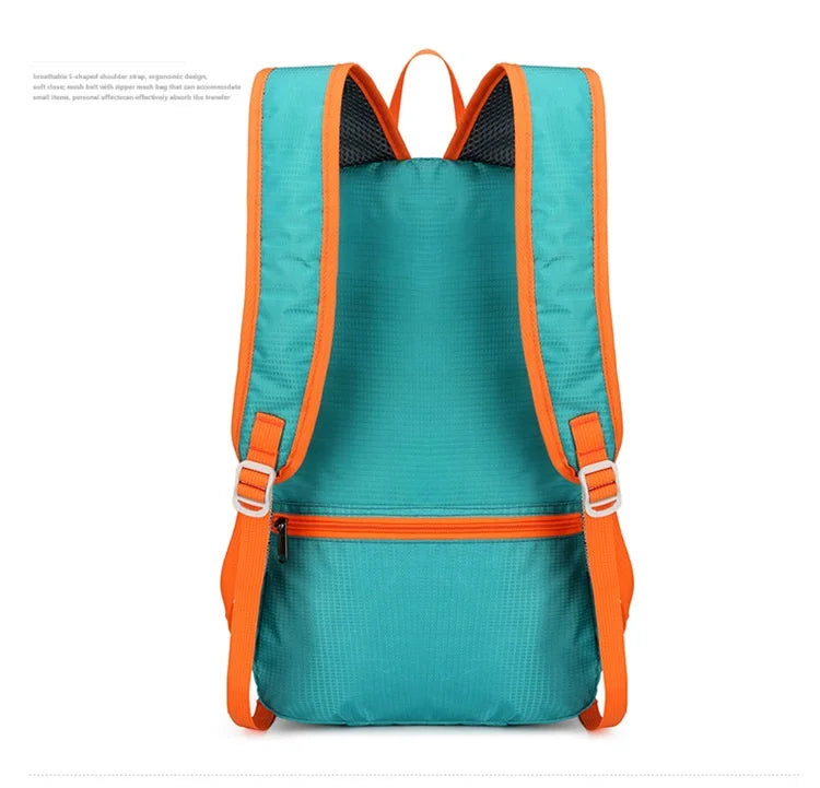 Unisex Foldable Hiking Backpack – Lightweight & Wear-Resistant