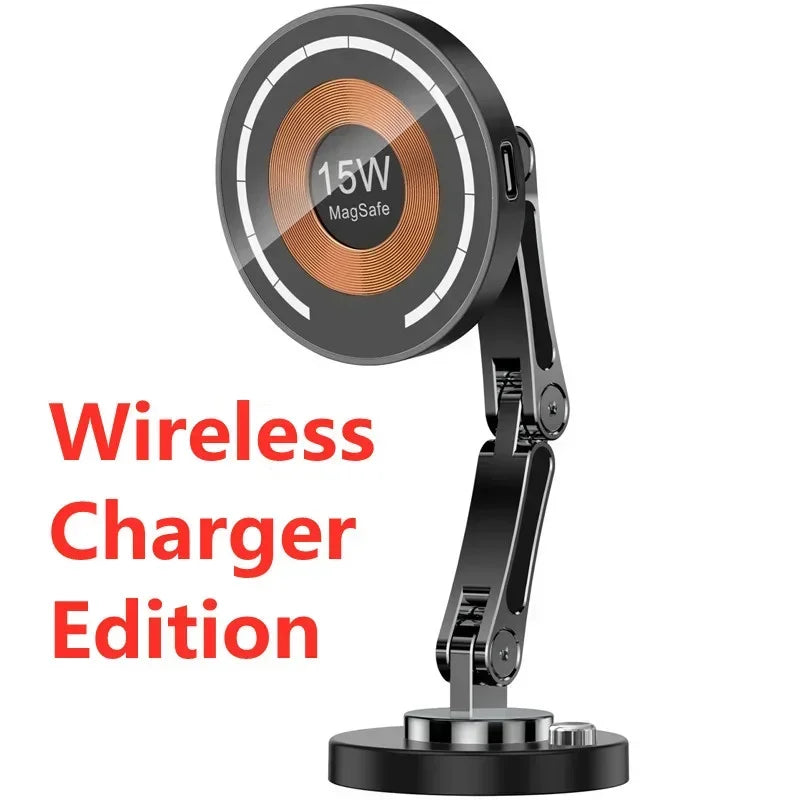 Magnetic Car Wireless Charger – Fast Charging Mount for iPhone