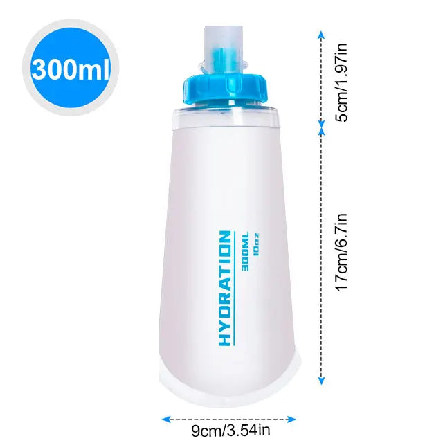 Collapsible Silicone Water Bottle – 150–750ml for Travel & Outdoors
