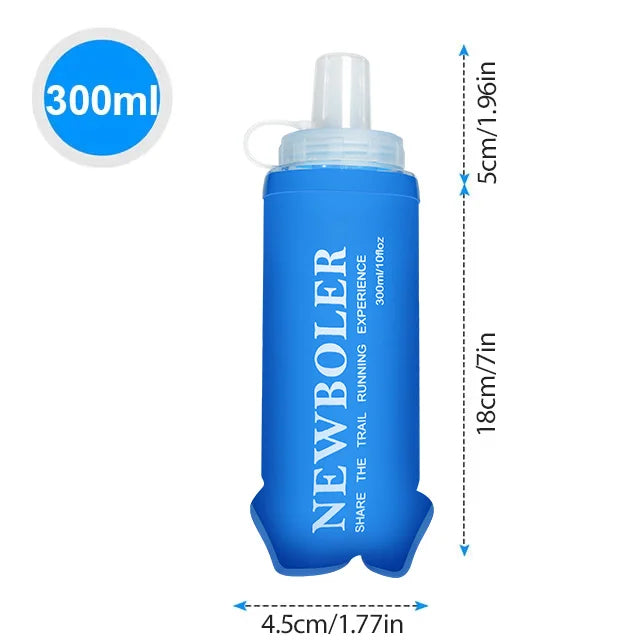 Collapsible Silicone Water Bottle – 150–750ml for Travel & Outdoors