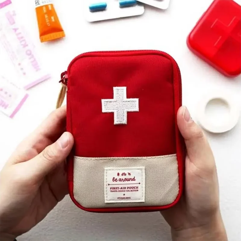 Mini First Aid Kit – Portable Medicine Storage Box for Home & Travel