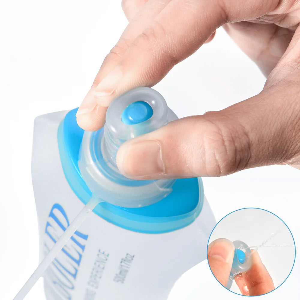 Collapsible Silicone Water Bottle – 150–750ml for Travel & Outdoors