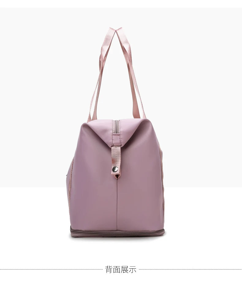 UNIXINU Waterproof Travel Duffle Bag – Large Nylon Gym Tote for Women