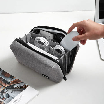 Multifunction Travel Electronics Organizer – Cables, Chargers & Accessories Pouch