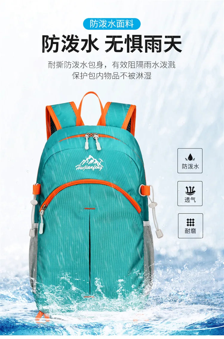 Unisex Foldable Hiking Backpack – Lightweight & Wear-Resistant
