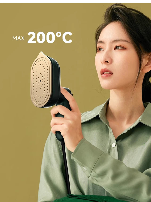 2-in-1 Handheld Garment Steamer – Portable Travel Steam Iron