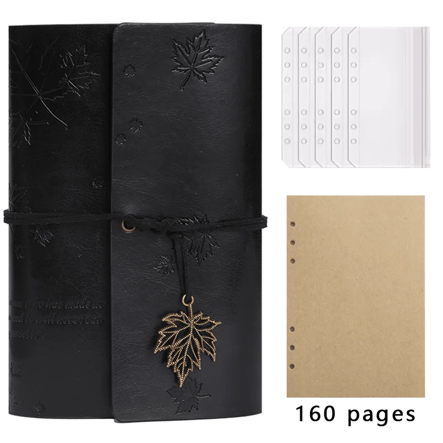 LeafCraft™ Vintage Spiral Diary