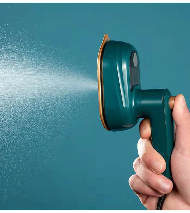 2-in-1 Handheld Garment Steamer – Portable Travel Steam Iron