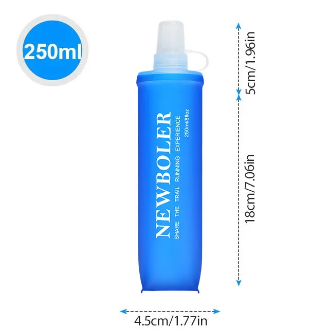 Collapsible Silicone Water Bottle – 150–750ml for Travel & Outdoors